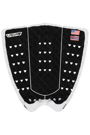 VEIA JJF Round Tail Pro Traction Pad-USA Night/Orbiter White