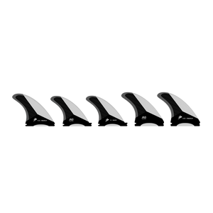 Firewire Velox  Tri/Quad Fin Set-White/Charcoal-Medium