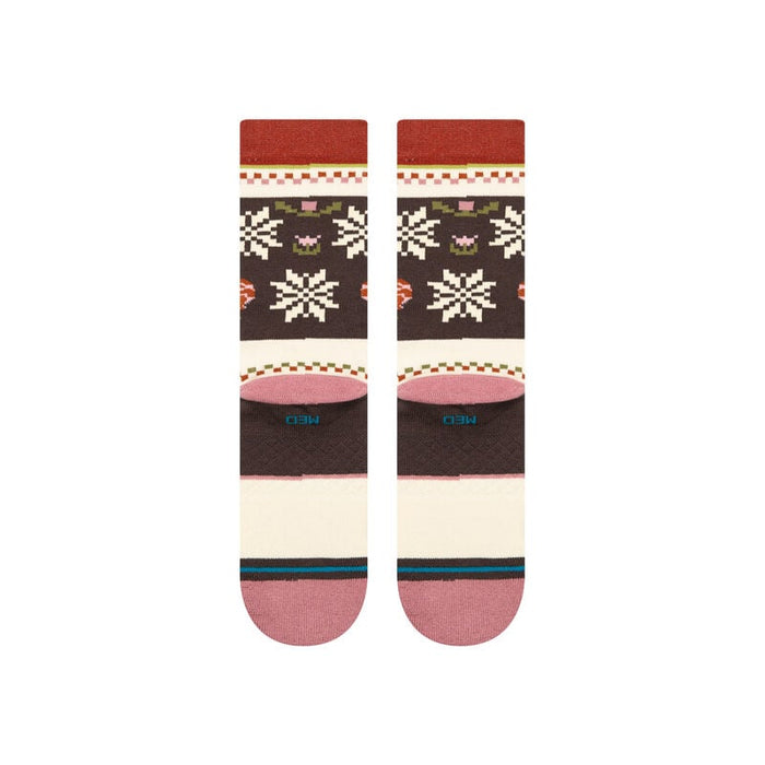 Stance Mistling Toes Crew Socks-Dusty Rose