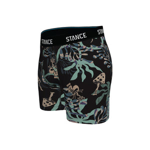 Stance Underwear: Lane Lines Wholester-Black
