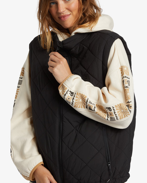 Billabong Transport Puffer Vest-Black