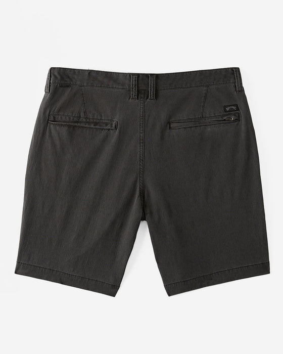 Billabong Crossfire Wave Washed Shorts-Washed Black