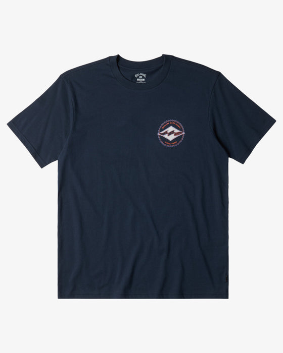 Billabong Rotor Diamond Tee-Navy