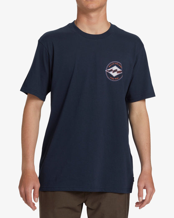 Billabong Rotor Diamond Tee-Navy