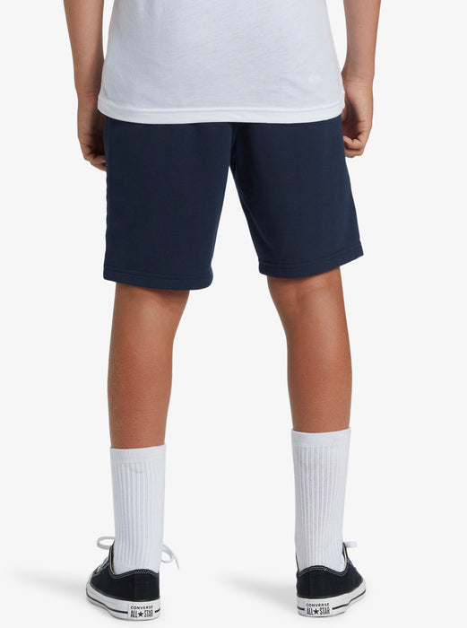 Quiksilver Youth Easy Day Jogger Shorts-Dark Navy