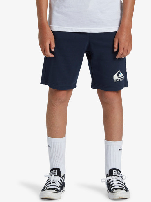 Quiksilver Youth Easy Day Jogger Shorts-Dark Navy