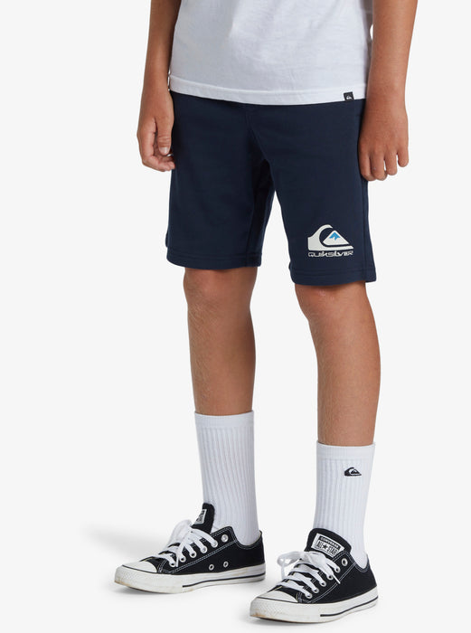 Quiksilver Youth Easy Day Jogger Shorts-Dark Navy