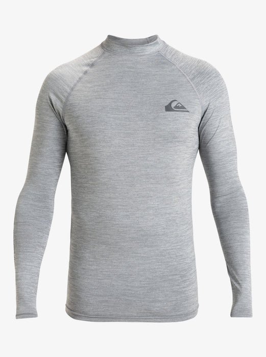 Quiksilver Everyday UPF 50 L/S Rashguard-Quarry Heather