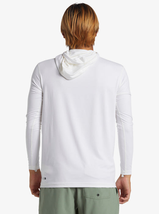 Quiksilver Everday Surf Tee Hooded Rashguard-White