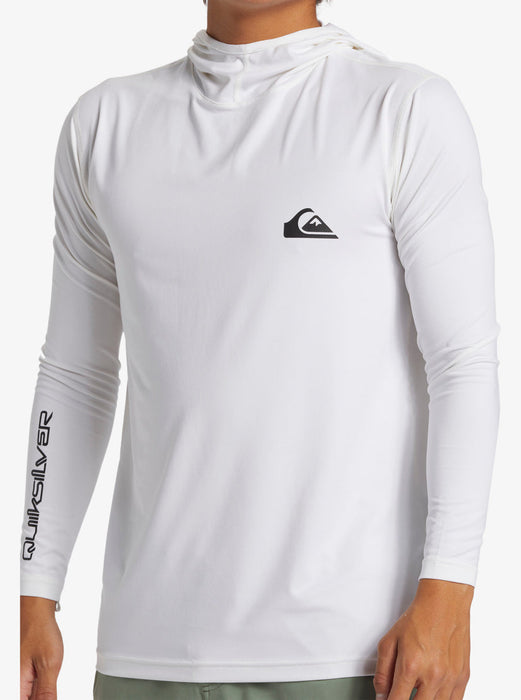 Quiksilver Everday Surf Tee Hooded Rashguard-White