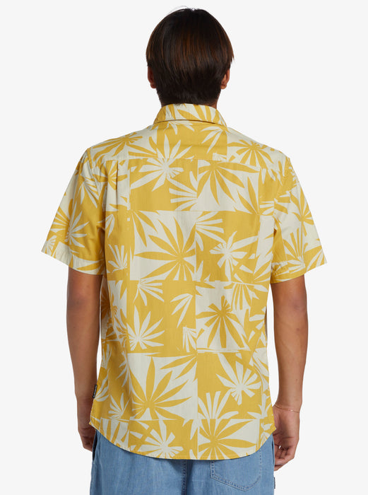 Quiksilver Apero Organic Classic S/S Shirt-Ochre