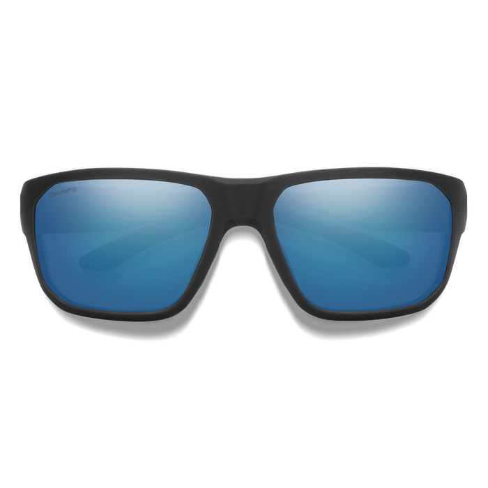 Smith Arvo Sunglasses-Mt Blk/CP PC Blu Mir Plr