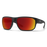 Smith Arvo Sunglasses-Matte Black/ChromaPop Polar Red Mirror