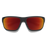 Smith Arvo Sunglasses-Matte Black/ChromaPop Polar Red Mirror