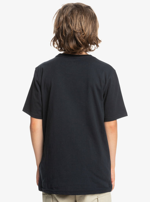 Quiksilver Youth Surf Shacky Tee-Black