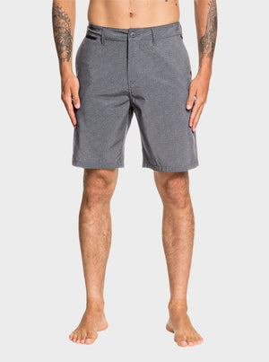 Quiksilver Union Heather Amphibian 20 Shorts-Black