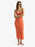 Roxy Wavey Lady Dress-Apricot Brandy