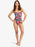 Roxy PT Beach Classics One Piece-Anthracite Floral Fiesta Big