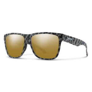 Smith Lowdown XL 2 Sunglasses-Matte Gray Marble/ChromaPop Polar Bronze Mirror