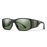 Smith Monroe Peak Sunglasses-Matte Black/ChromaPop Polar Gray Green