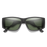 Smith Monroe Peak Sunglasses-Matte Black/ChromaPop Polar Gray Green