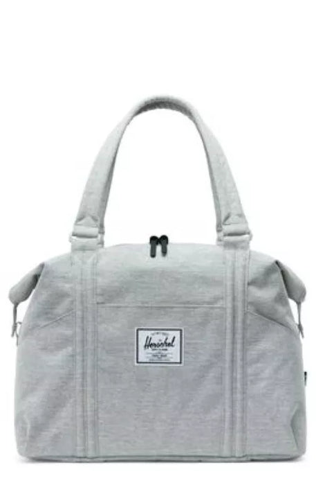 Herschel Strand Duffle Bag-Light Grey Crosshatch