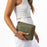 Aloha Collection Small Monochrome Pouch-Olive