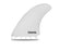 Futures SOC Fiberglass Twin Fin Set-White Marble