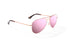 Bajio Soldado Sunglasses-Rose Gold Satin/Rose Mirror Poly