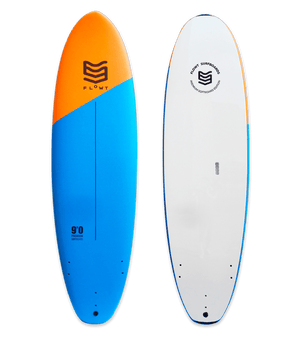 Flowt Premium Tanker Soft Top 9'0"-Blue/Orange