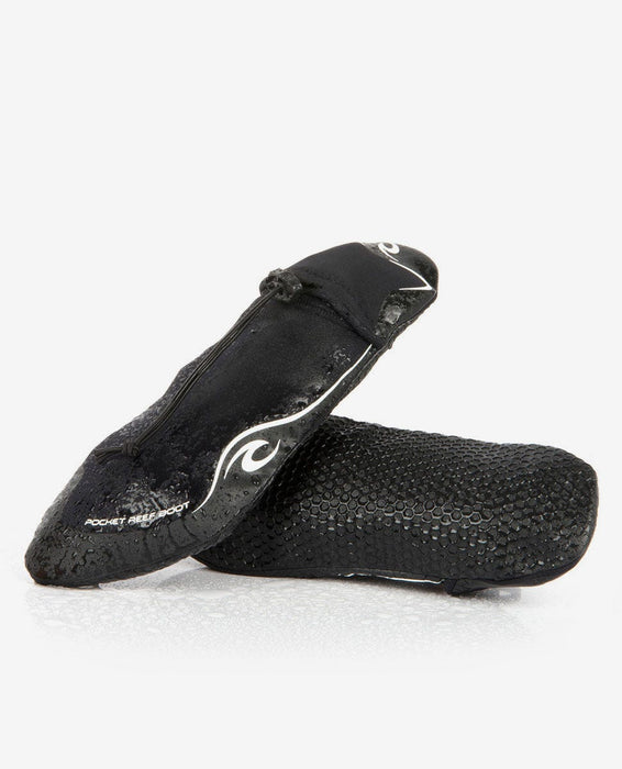 Rip Curl Pocket Reef 1mm Booties-Black