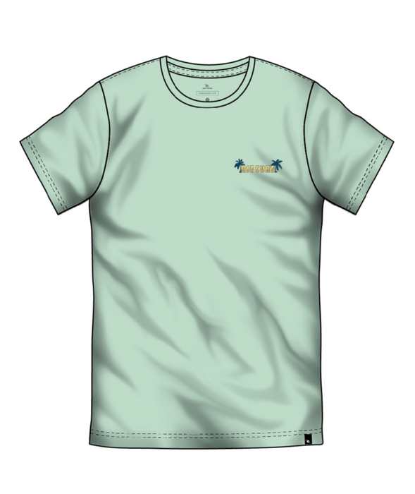 Rip Curl Shacked Tee-Aqua