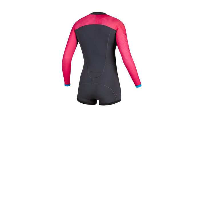 Mystic Wmn's Diva 2/2mm L/S Springsuit-Phantom Grey — REAL Watersports