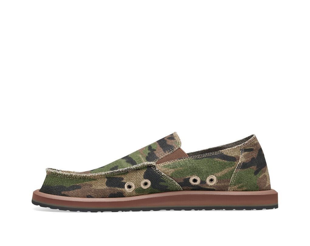 Sanuk Vagabond Camo Shoe-Woodland Camo — REAL Watersports