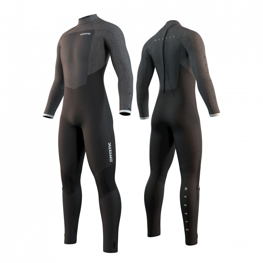 Mystic Majestic 5/3 Back Zip Wetsuit-Black — REAL Watersports