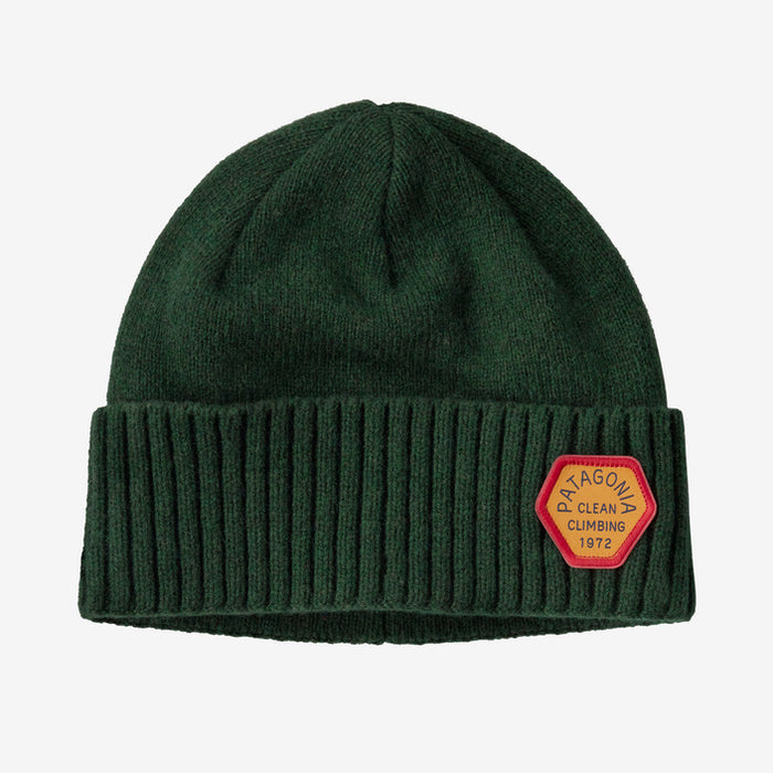 Patagonia Brodeo Beanie-Clean Climb Patch: Pinyon Green