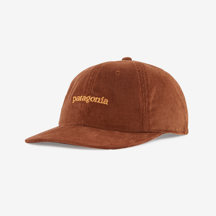 Patagonia Corduroy Hat-Text Logo: Sisu Brown