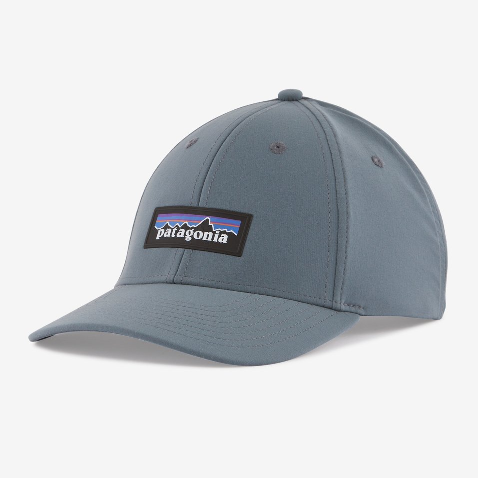 Patagonia P-6 Logo Channel Watcher Hat-Plume Grey — REAL Watersports