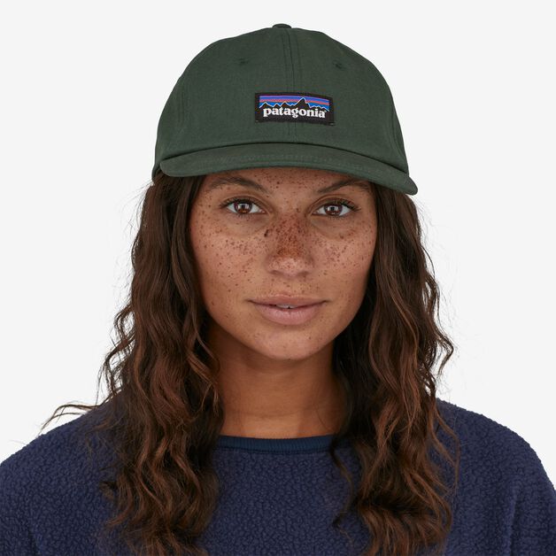 Patagonia Hat P-6 Label Trad Cap Nouveau Green