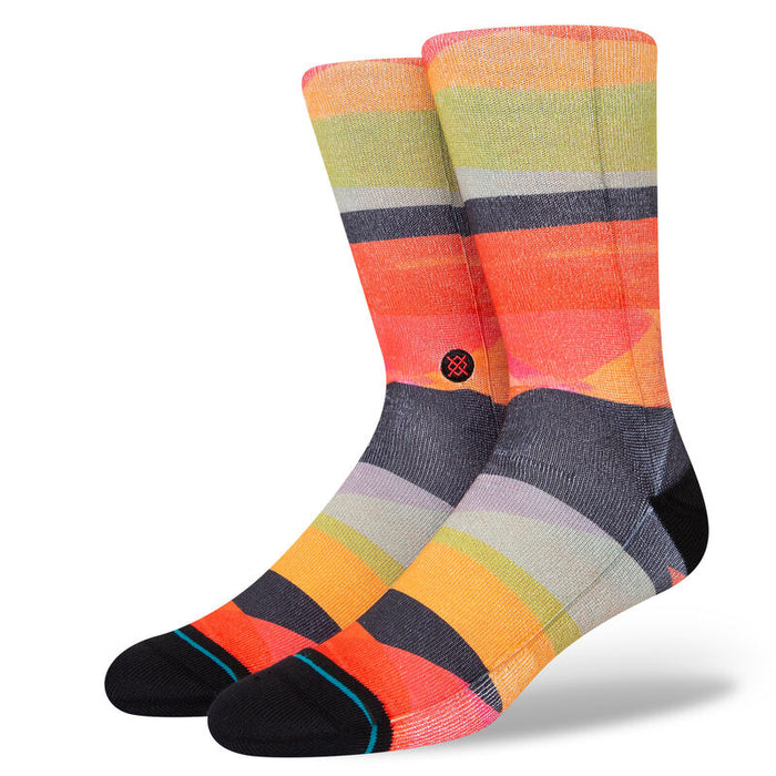 Stance Abstruse Crew Socks-Black