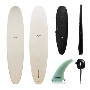 CJ Nelson Parallax Thunderbolt Red 8'3" Board Package