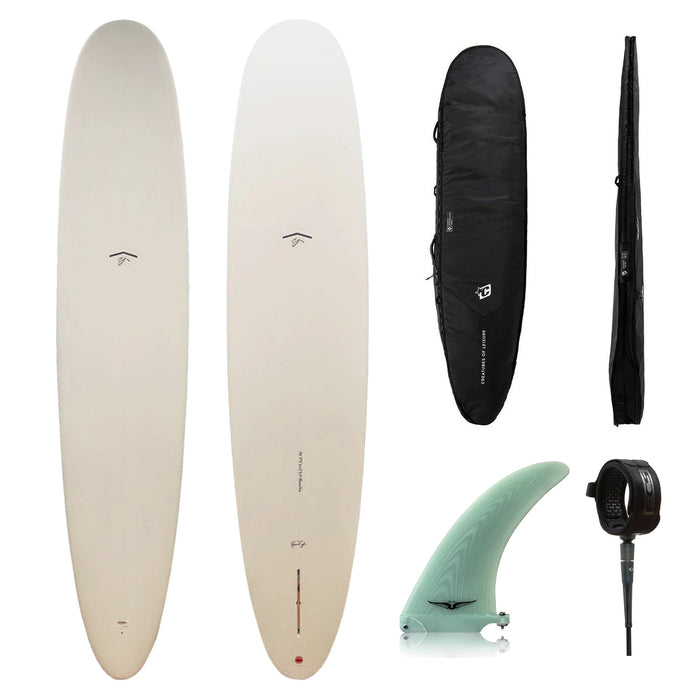 CJ Nelson Parallax Thunderbolt Red 9'6" Board Package