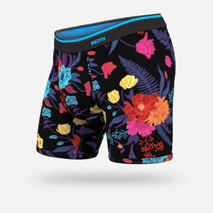 BN3TH Classic Print Boxer Brief-Garden Party-Black