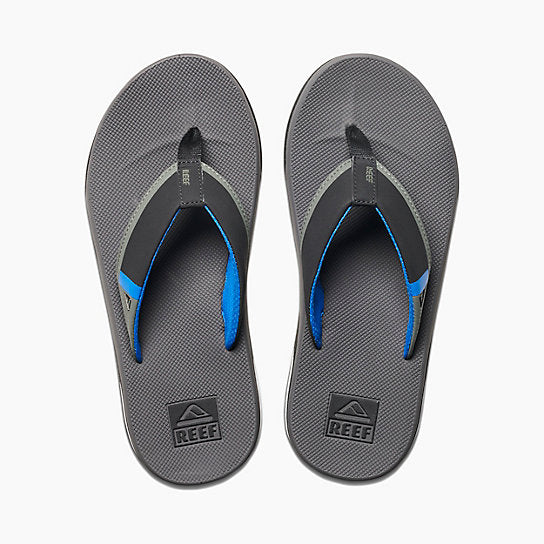 Reef Fanning 2.0 Sandal Grey Blue REAL Watersports