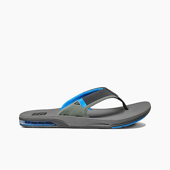 Reef Fanning 2.0 Sandal Grey Blue REAL Watersports