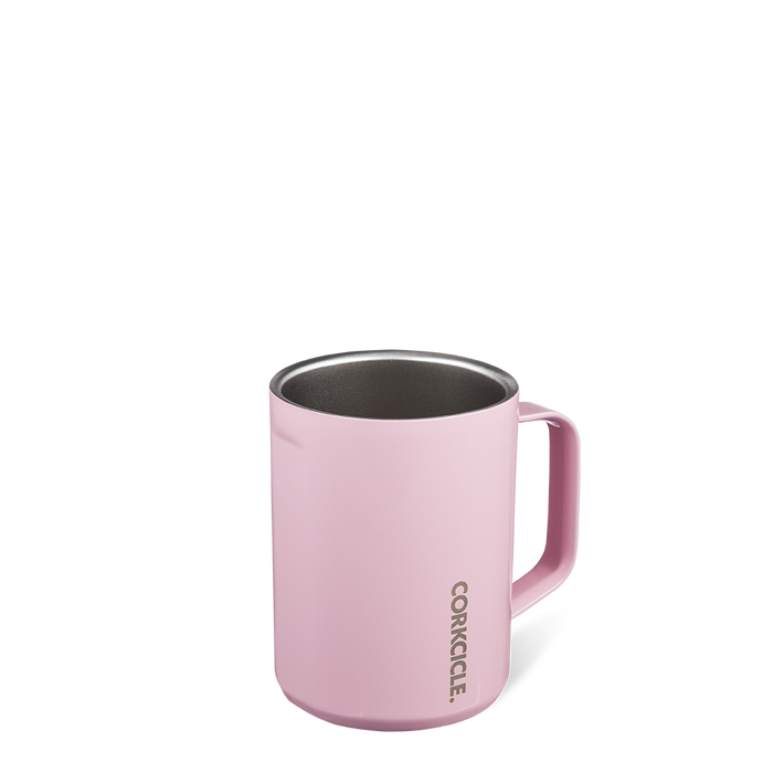 Corkcicle 16 oz Mug-Gloss Rose Quartz