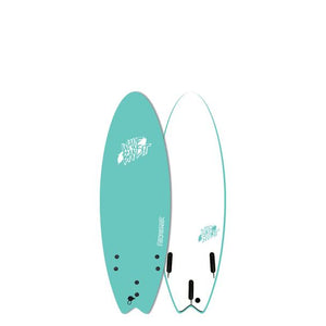 Wave Bandit Performer Soft Top 5'6"-Turquoise