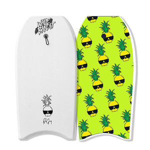 Wave Bandit Ben Gravy Shockwave 42" Bodyboard-White