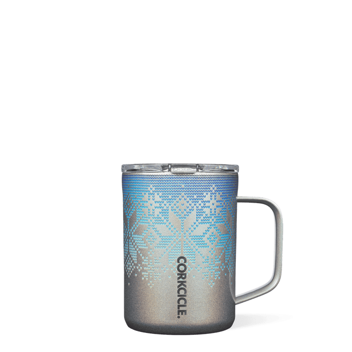 Corkcicle 16 oz Mug-Fairisle Prism