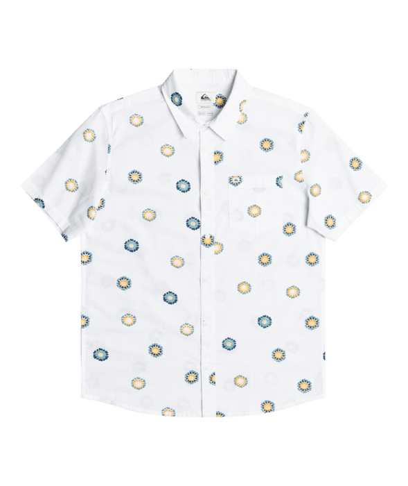 Quiksilver Cosmos S/S Shirt-Snow White